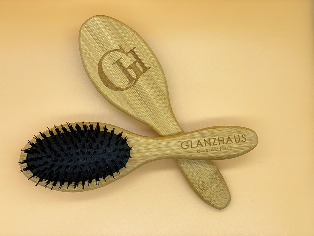 Vegan Keratin Bambusbürste